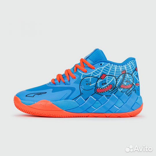 Кроссовки Zoom LeBron nxxt Gen EP Blue Orange