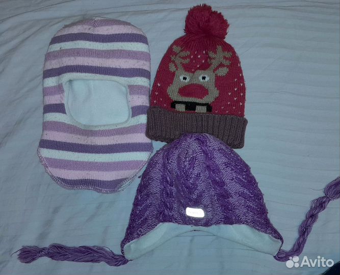 Шапки на 4-5 лет