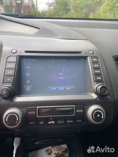 Магнитола honda civic 4d