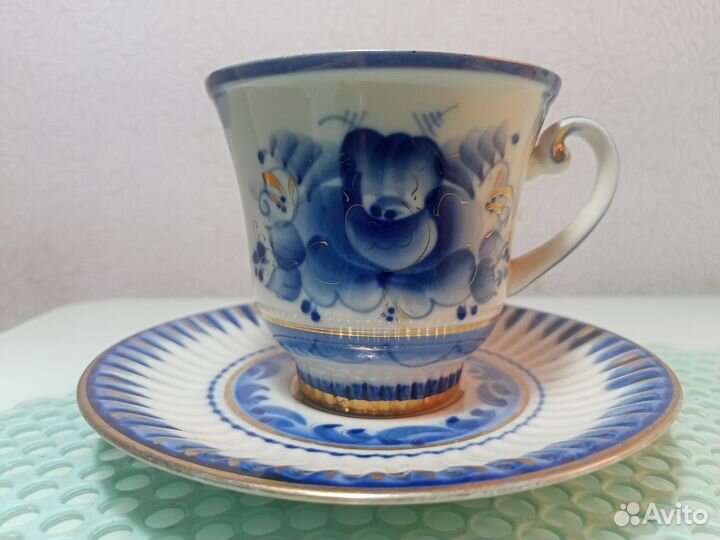Чашка с блюдцем
