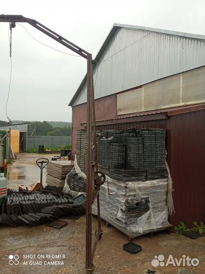 Вибростол для тротуарной плитки