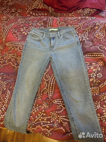 Джинсы женские levis 710 super skinny