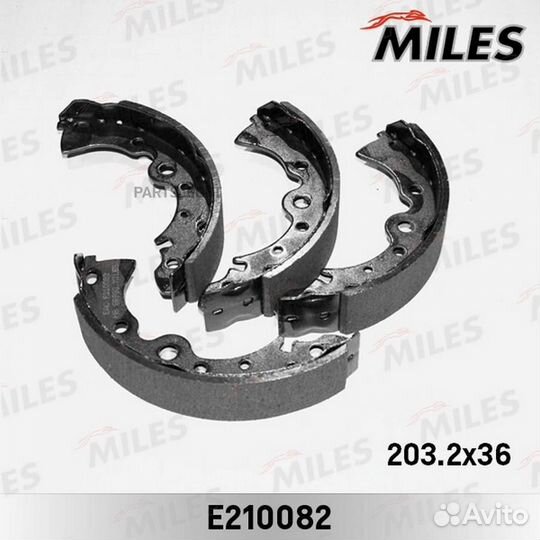 Miles E210082 Колодки торм.бар.nissan almera class