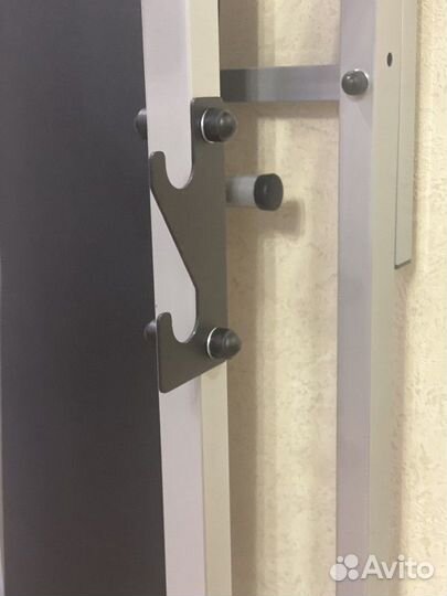 Турник брусья пресс 3в1 + стойка скамья жима серый