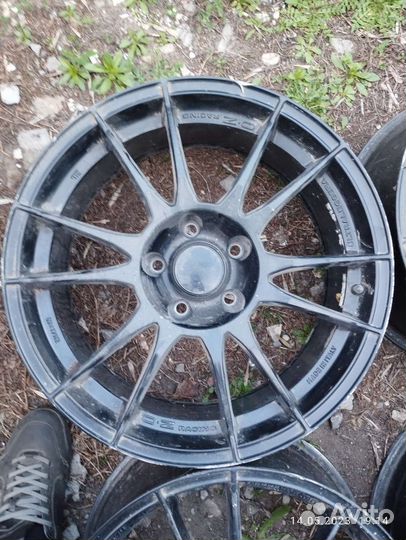 Литые диски OZ Racing r17 5x114,3