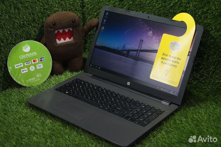 Матово-серый HP на 4-ех ядерном AMD + SSD