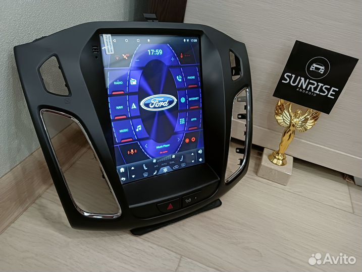 Магнитола Ford Focus 3 Tesla Android IPS