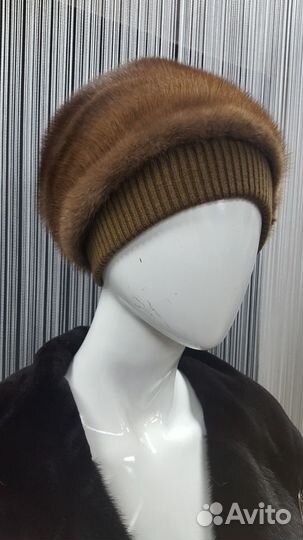Шапка из норки шн-30