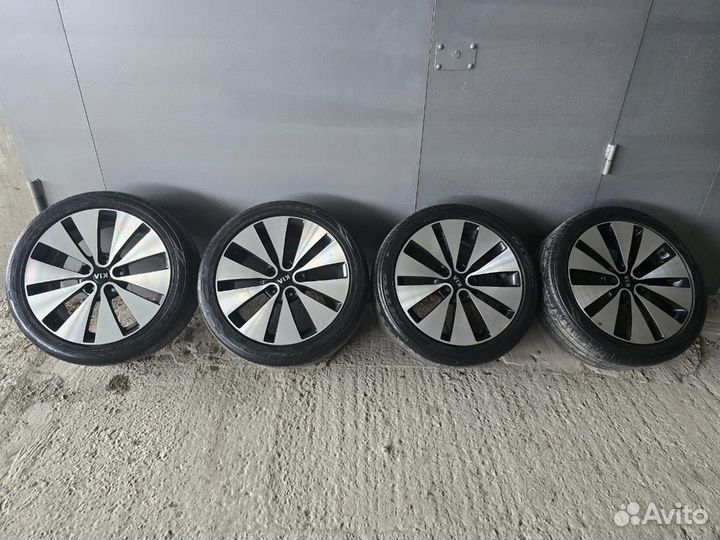 Колеса в сборе 225/45 r18 оригинал Kia