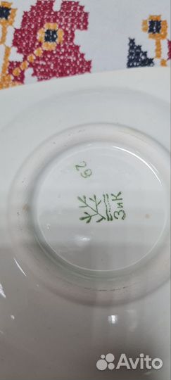 Набор фаянс Музыканты винтаж СССР зик