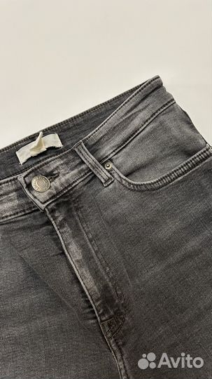 Темно серые джинсы h&m 44 S