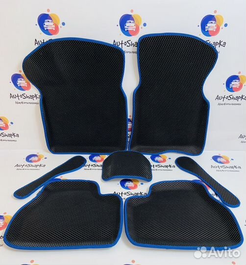 Ева коврики 3d на Ваз 2110-2112 Лада Приора