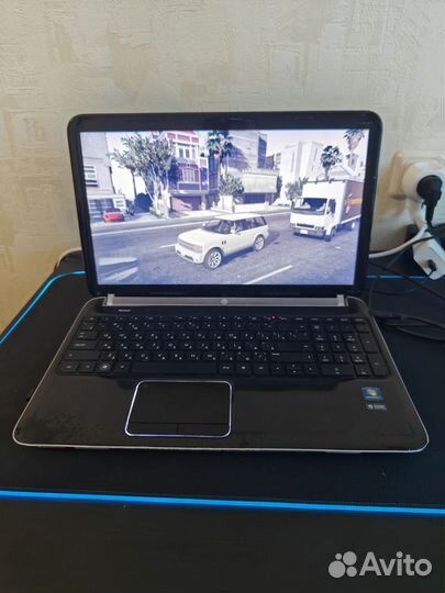 Мощный Игровой ноутбук HP i7 8 Ядер GTA V Обзор