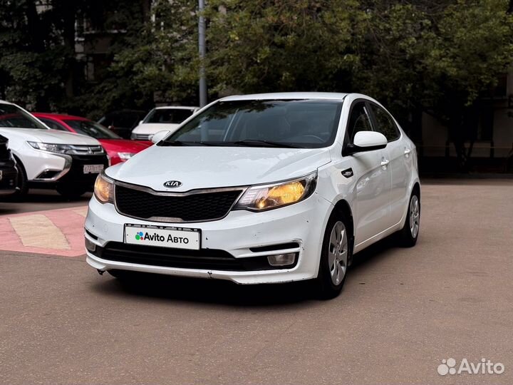 Kia Rio 1.6 AT, 2015, 88 327 км