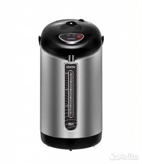 Новый термопот Centek CT-0089 Black, 3 л
