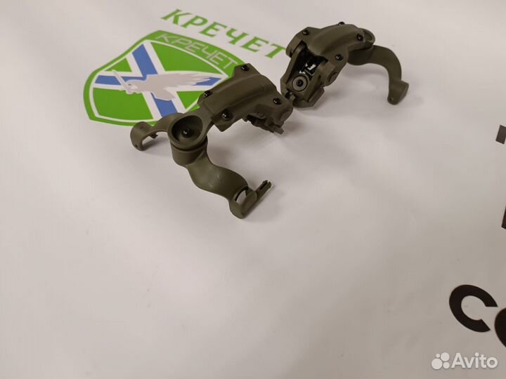 Крепления для активных наушников на шлем Чебурашки