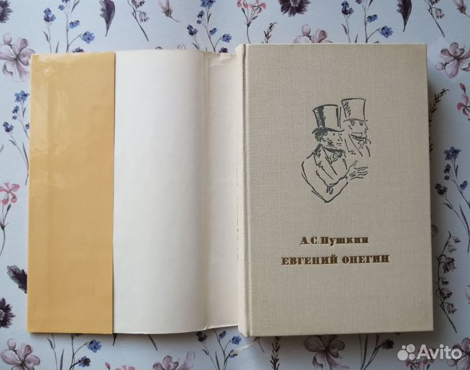 Пушкин Евгений Онегин 1974 Книги СССР Букинистика