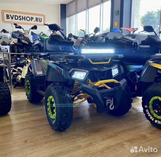 Квадроцикл motoland wild track 200 x winch