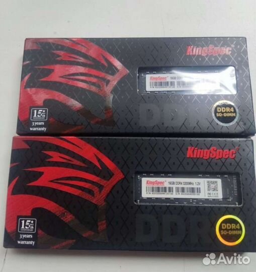 Sodimm kingspec ddr4 16gb 3200mhz