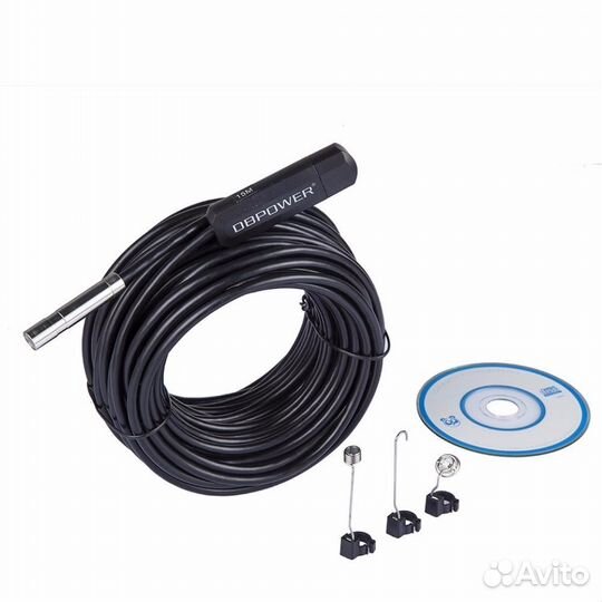 Эндоскоп видеокамера с проводом 20 метров