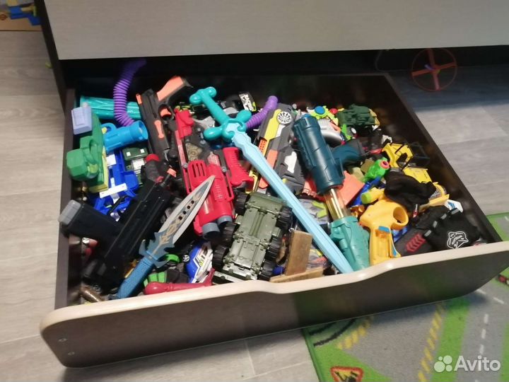 Двухярусная кровать с матрасом