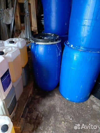 Бочка металлическая 200 литровая