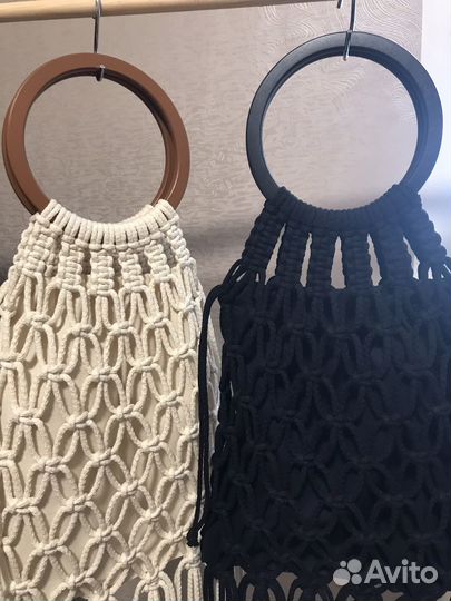 Сумка Авоська макраме