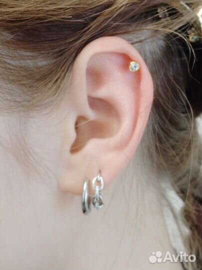 Прокол ушей детям и взрослым