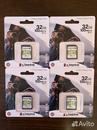 Карта памяти 32GB Kingston sdhc 10 UHS-I U1 V10