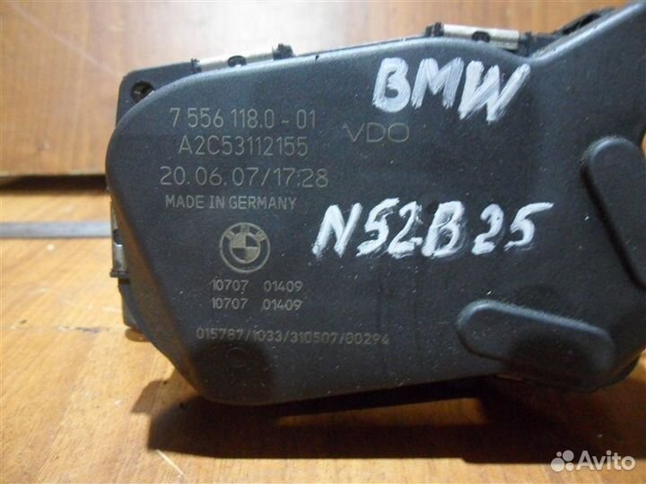 Дроссельная заслонка 13547556118 Bmw X3 E83 N52B25