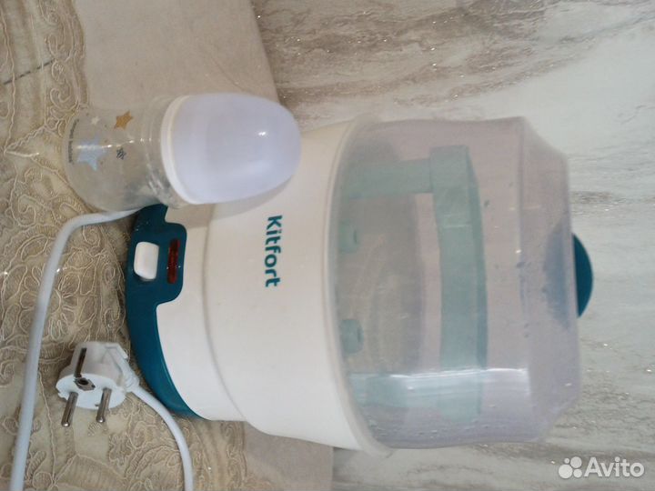 Стерилизатор+ бутылочка 0+