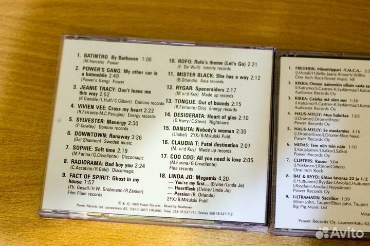 CD Компакт-диски Дискотека PowerMix vol.1-5