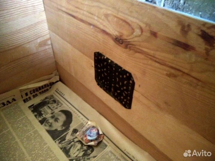 Сундук деревянный 1940-50гг