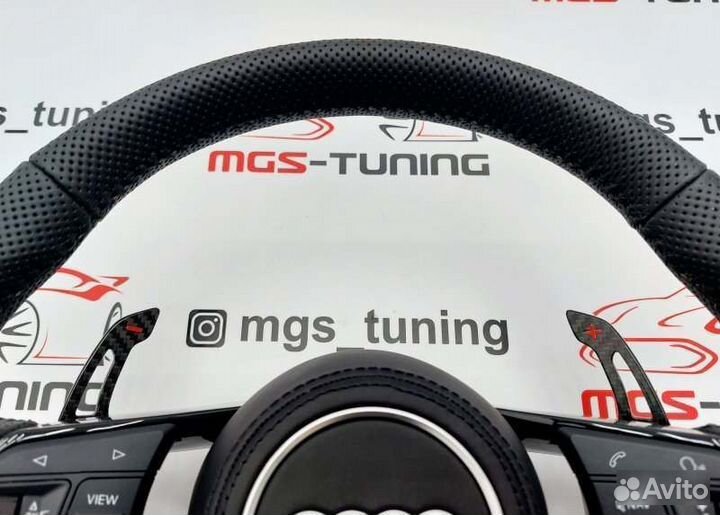 Руль Audi RS с подушкой Ауди TT 8S ttrs тт 2015+