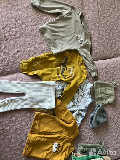 Одежда пакетом 74-86 на мальчика