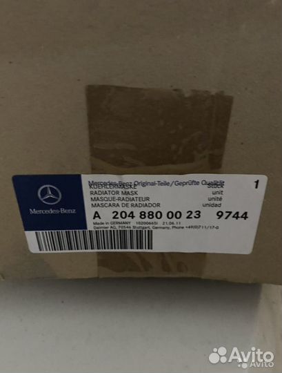 Решетка для авто Мерседес Бенц С 204