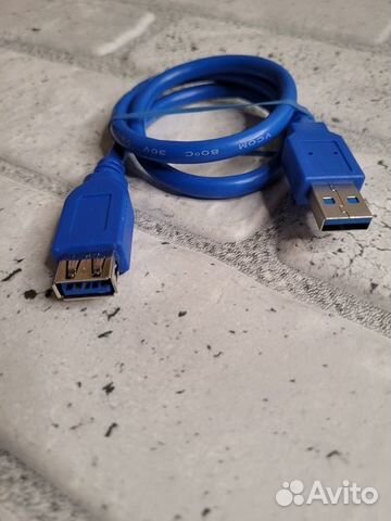 Удлинитель USB V3.0 (штекер-гнездо) - 50см