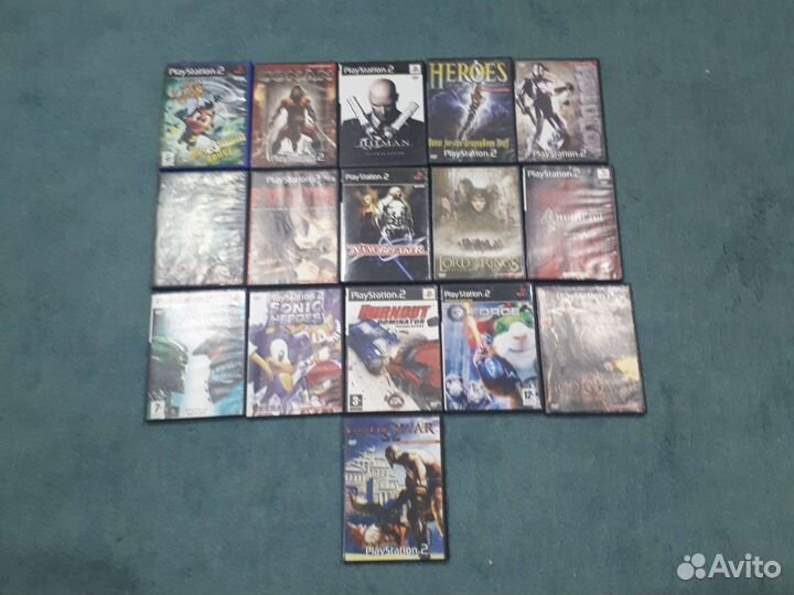 Диски на ps2