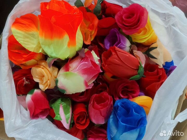 Головы искусственных цветов