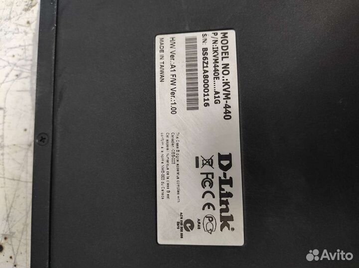 KVM-переключатель D-link KVM-440