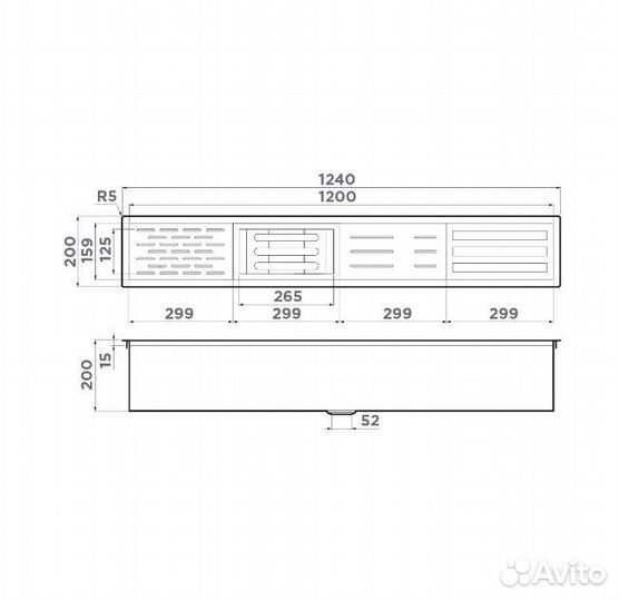 Встраиваемая сушка для посуды Omoikiri DRY-01-LG с