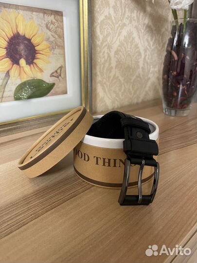 Ремень мужской натуральная кожа
