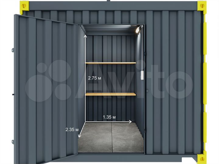 Склад - Кладовка 3 м² в Пионерском мкр