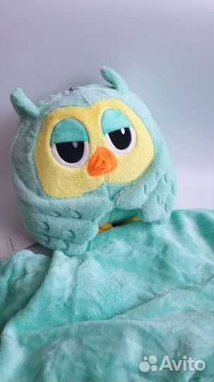 Сова с пледом 3 в 1