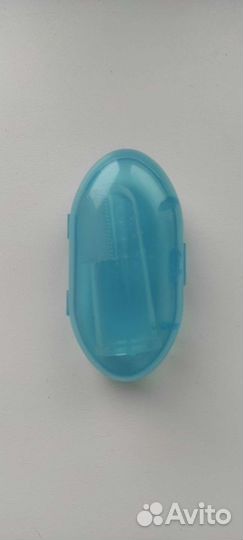 Детская силиконовая зубная щётка 0+ новая