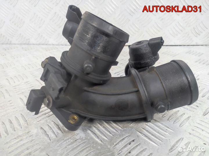 Заслонка дроссельная Peugeot 407 2.0 9657522480