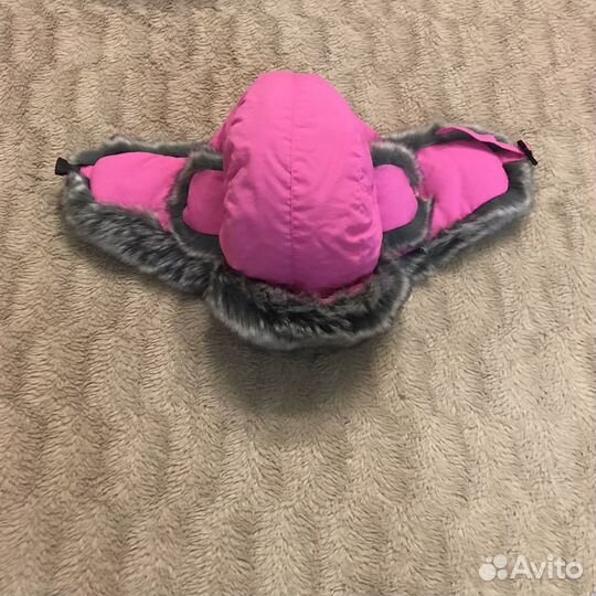 Шапка ушанка женская