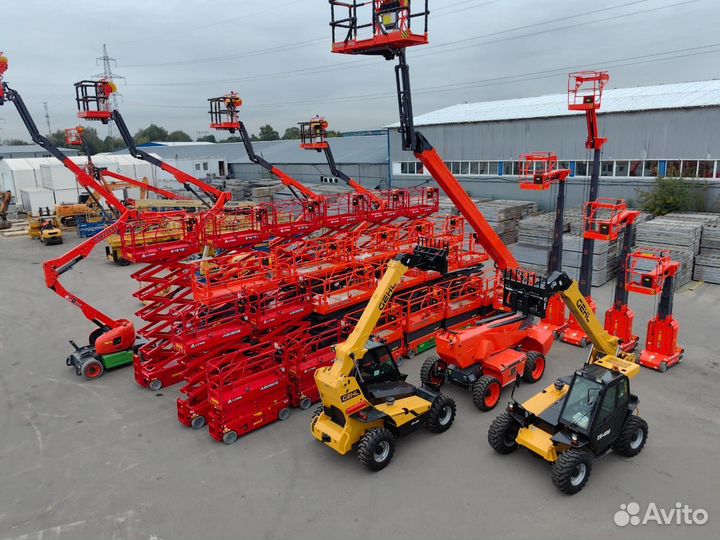 Аренда коленчатого подъёмника