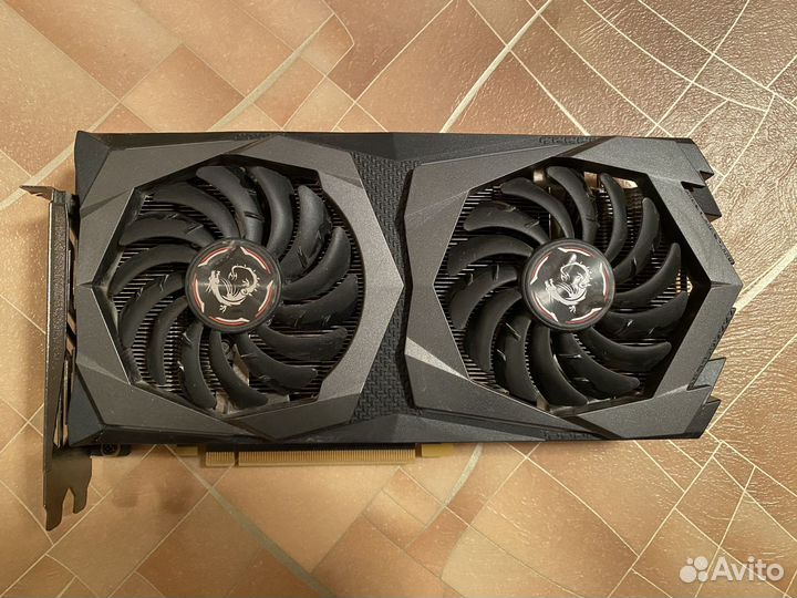 Видеокарта geforce gtx 1660 super MSI Gaming X