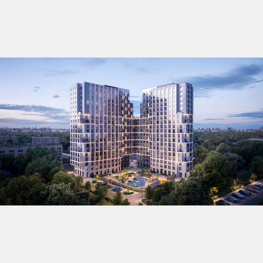 Апартаменты-студия, 28,1 м², 2/20 эт.